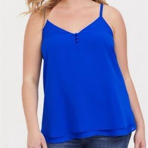 Torrid Layered Flowy Tank Top